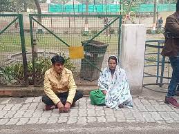 युवती के परिजनों को पुलिस ने नहीं जाने दिया कोर्ट : पिता बोले- दूसरे मामले में उलझाया, न्याय नहीं मिला तो एसपी ऑफिस आकर आत्म दाह करूंगा