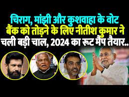 मांझी, कुशवाहा और चिराग की वोट बैंक में नीतीश करेंगे सेंधमारी, अगस्त महीने में जेडीयू करेगी ये काम; जानिए क्या है पूरा प्लान