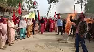संगरूर के शादीहरी में आंदोलन कर रहे दलितों पर पुलिस का क़हर