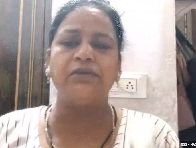 इंदौर की BJP महिला पदाधिकारी का VIDEO वायरल:बोलीं- दलित जाति का बताकर गालियां देते हैं, सल्फास खा लूंगी..