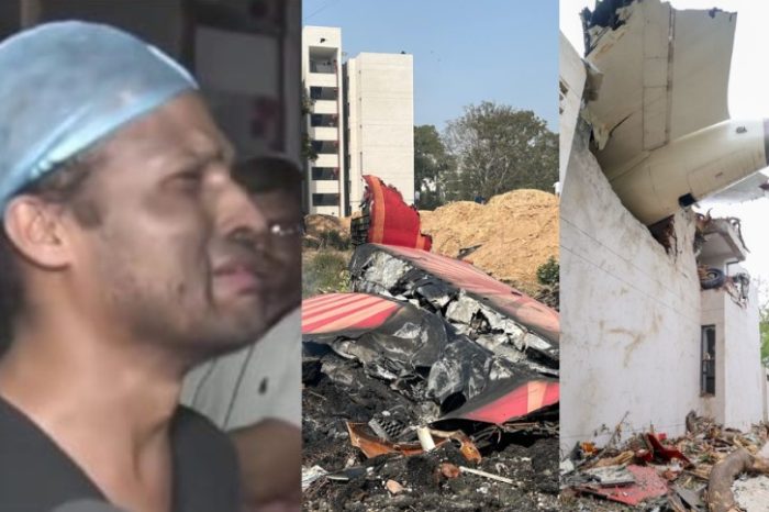 प्लेन हादसा: ‘मेरी बच्ची अस्पताल में भर्ती हैं’, जब कैमरे के सामने रो पड़ा डॉक्टर
