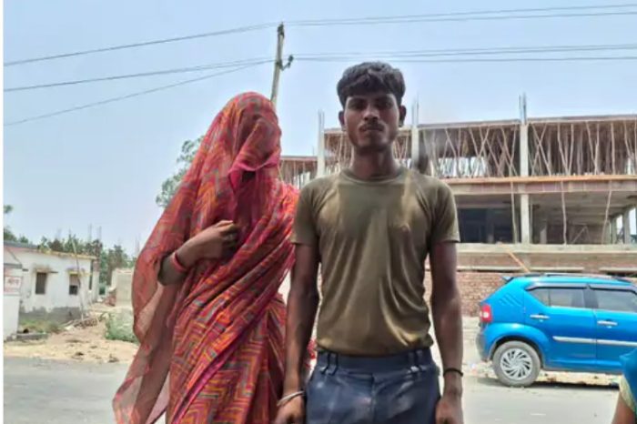बैठापुर हरदोई यूपी में दलित दंपति पर दबंगों का हमला:पति-पत्नी को जाति सूचक गालियां दी और लाठी-डंडों से पीटा