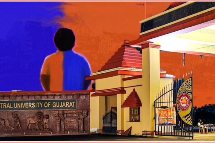 गुजरात: केंद्रीय विश्वविद्यालय में दलित छात्र से जातीय हिंसा का आरोप, एबीवीपी से जुड़े छात्रों पर इल्ज़ाम