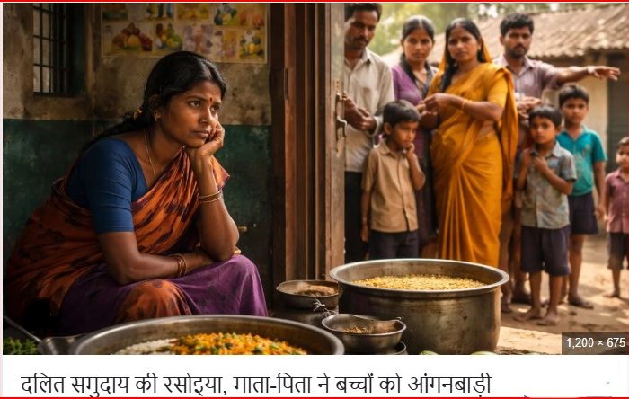 'हमारे बच्चे दलित के हाथ का खाना नहीं खाएंगे': दलित महिला बनी रसोइया, तो गांव ने आंगनवाड़ी पर जड़ दिया ताला