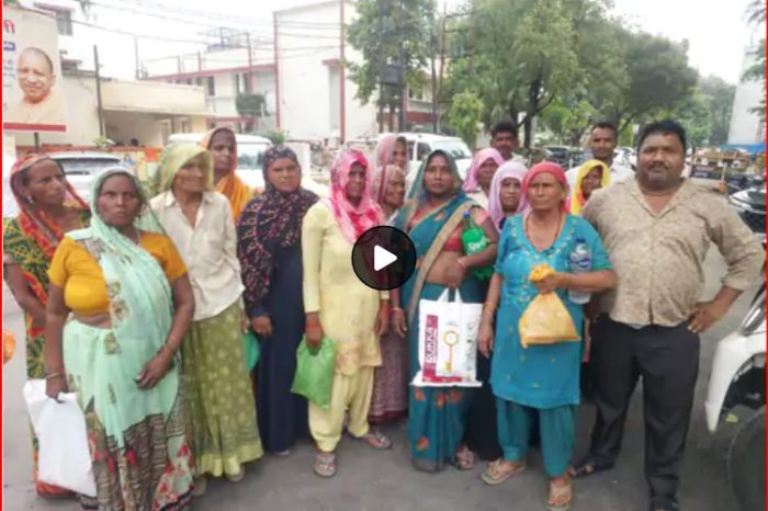 72 दलित पट्टों की जमीन पर कब्जा:विरोध करने पर महिलाओं से मारपीट, DM से लगाई गुहार