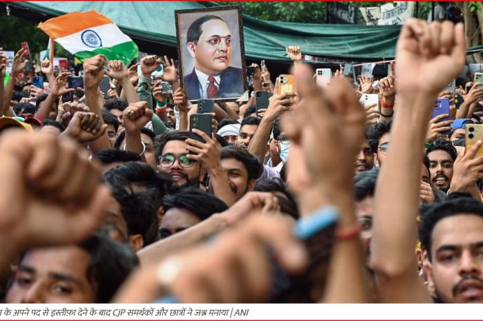 पेपर लीक विवाद अब छात्रों की लड़ाई से आगे बढ़कर जाति की जंग बनता जा रहा है