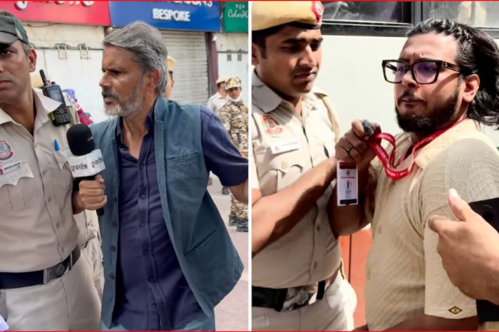 जंतर-मंतर पर पत्रकारों से ‘पीआईबी कार्ड है?’ पूछती पुलिस: डिजिटल पत्रकारों की पहचान पर क्यों खड़ा हुआ सवाल