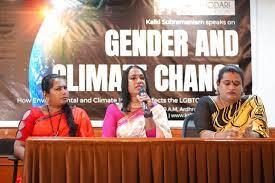 Transgender activists highlight the impacts of climate change and environmental issues on the community
