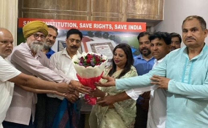 Dalit OBC, Minority Wing(DOM) Welcomes Ms Nisha Samuel In J&K: Focus On Communal Harmony And Rights