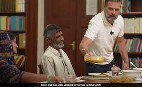 Like Sudama meeting Krishna: Vegetable vendor on his meeting with Rahul