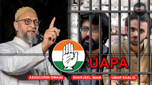 Congress brought in laws against Muslims and Dalits, Owaisi reveals why Khalid and Imam were denied bail