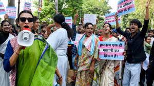 Transgenders protest over proposed amendment bill