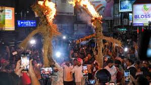 Jharkhand exam stir: Students burn Rahul, Soren effigies; plan CM’s residence gherao on Aug 20