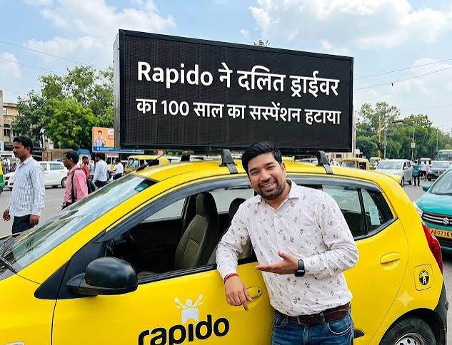 Lucknow: Rapido lifts 100-year ban on Dalit cab driver, Ankit Kumar says, “The world bows down…”