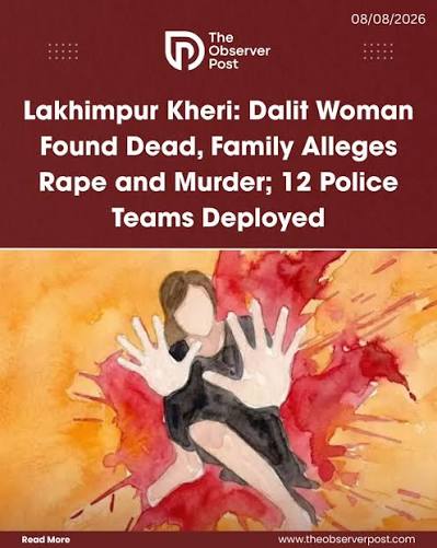 Lakhimpur Kheri: Dalit Woman Found Dead, Family Alleges Rape and Murder; 12 Police Teams Deployed
