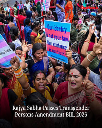 Parliament passes Transgender Persons Amendment Bill, 2026 with Rajya Sabha approving it today