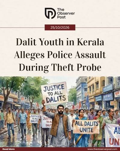 Dalit Youth in Kerala Alleges Police Assault During Theft Probe